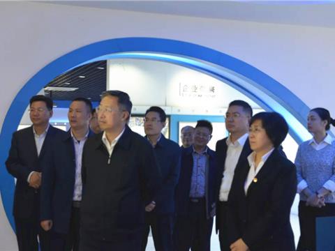 省总工会马永青副主席一行来维多利亚老品牌vic集团调研职工文化及阵地建设事情